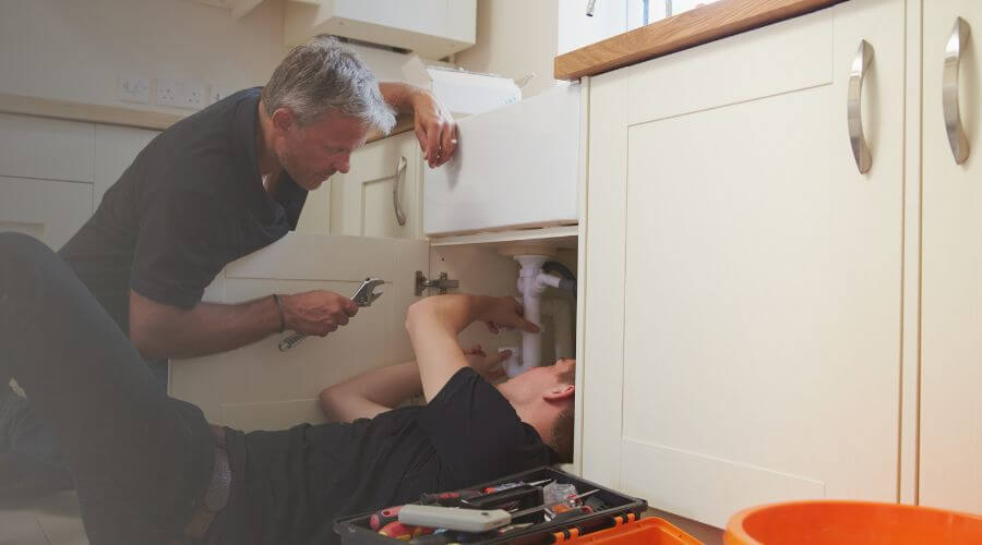 Crawl Space Pipe Repair in Rockland, MI